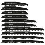 Uued tooted // Brzeszczoty do piły szablastej, HCS/BIM, zestaw 10 szt.