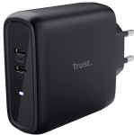 Charger Trust Maxo 65W 2x USB-C Black