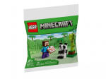 Lego Minecraft 30672 Steve and Baby Panda Building Set