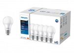 PHILIPS LEDbulb ND 10-75W A60 E27 827 6CT spuldze 929002306502 8719514420694