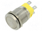 Switch: vandal resistant | Pos: 2 | SPST x2 | 20A/250VAC | 20A/36VDC