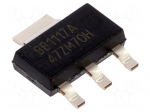 IC: voltage regulator | LDO,adjustable | 1.238&divide;1.262V | 1A | SOT223