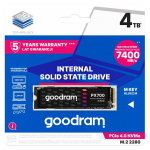 Goodram PX700 SSD SSDPR-PX700-04T-80 internal solid state drive 4 TB M.2 PCI Express 4.0 NVMe 3D NAND
