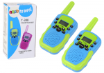 M&auml;nguala | PC | Konsoolid | Tarvikud // Harivad m&auml;nguasjad | Interaktiivsed | Loomingulised | Kunstilised // Walkie Talkie Kr&oacute;tkofal&oacute;wki Zielono - Niebieski Zasięg 3km Dla Dzieci