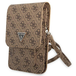 Guess 4G Triangle Handbag Brown