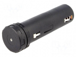 Holder | Leads: soldering lugs | Size: C,R14 | Batt.no: 2 | UL94V-0