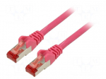 Patch cord | S/FTP | Cat: 6 | RJ45 plug,both sides | stranded | Cu | 7.5m