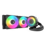 All-in-one liquid cooler Arctic Liquid Freezer III PRO 240 A-RGB &mdash; 120 mm fans, LGA1700/AM4/AM5, Black