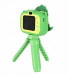 RoGer Children's digital camera with tripod Dinosaur
