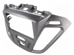 Radio mounting frame | Ford | 2 DIN | phoenix silver