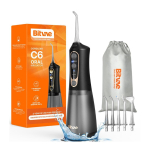 Bitvae C6 Irrigator 300ml water tank / x6 nozzles / 3 modes / 20-100PSI Black