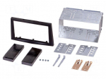 Radio frame | Opel | 2 DIN | black