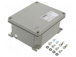 Enclosure: junction box | X: 101mm | Y: 101mm | Z: 58mm | wall mount