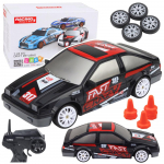 M&auml;nguala | PC | Konsoolid | Tarvikud // Raadio teel juhitavad m&auml;nguasjad ja tarvikud // Samoch&oacute;d Do Driftu Zdalnie Sterowany RC Coupe Wymienne Koła Czarny 1:24