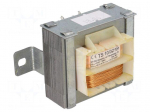 Transformer: mains | 10VA | 230VAC | 18.3V | 8V | 0.34A | 0.7A | IP00