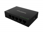 Lanberg | Switch 5x1GB/s Unmanagment Gigabit Ethernet Desktop 12V metal case | DSM1-1005 | Unmanaged | Desktop