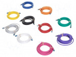 Patch cord | S/FTP | Cat 6a | RJ45 plug,both sides | stranded | Cu | 5m