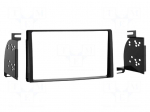 Radio frame | Hyundai,Kia | 2 DIN | black