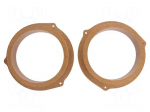 Spacer ring | MDF | 165mm | Audi | impregnated,varnished