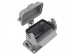 Enclosure for connectors: HDC | IP65 | Han&reg; B | Locking: with latch