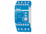 Relay: installation | bistable,impulse | NO x4 | OUT: 250VAC/16A