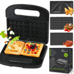 Extralink Smart Life SJ-37A Electric grill, sandwich maker and waffle maker