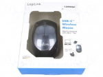 Optical mouse | black,grey | USB C | wireless | No.of butt: 3 | 10m