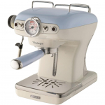 Ariete American Vintage, espresso machine (beige/light blue)