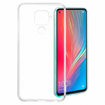 Fusion ultra 0.3 mm izturīgs silikona aizsargapvalks Huawei Mate 30 Lite caurspīdīgs