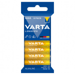 Patareisid, akusid ja laadijaid // AA, AAA ja muud suurused patareid, laadijad &ndash; saadaval tellimiseks // 82-686# Bateria alkaliczna aaa 1.5 lr3 varta longlife folia 8szt.