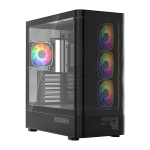 MODECOM Volcano Volcano AQ300 ARGB Midi Black