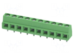 Connector: PCB terminal block | power supply | 17.5A | 400V | PIN: 10