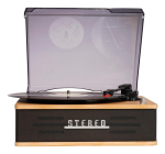 Denver VPB-262LW Belt-drive audio turntable Black, Wood Manual