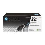 HP 143AD 2x  Black                 Tonerpatrone