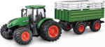 Amewi RC traktor koos loomaveokiga LiIon 500mAh green/6+
