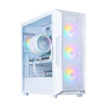 Zalman I3 NEO V2, ATX Mid Tower PC Case, 4 x 120mm RGB Fans, White