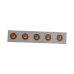 NFC turvalisustikeri RFID silt 18mm NTAG213 l&auml;bipaistev 10