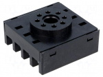 Relays accessories: socket | PIN: 8 | Mounting: on panel | 6A | 250VAC