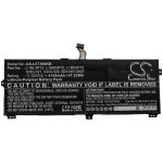 4100 mAh for Lenovo 02DL021,02DL022,L18L3P72,L18M3P72,L18S3P72,5B10W13927,5B10W13928,SB10K97659,SB10K97660,SB10T83170