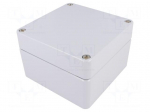 Enclosure: multipurpose | X: 140mm | Y: 140mm | Z: 91mm | EUROMAS | IP66