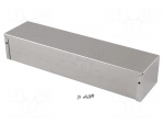 Enclosure: multipurpose | X: 76mm | Y: 305mm | Z: 56mm | 1411 | aluminium