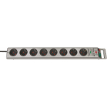 Brennenstuhl &Uuml;SS Super-Solid 8-fach silber 2,5 m