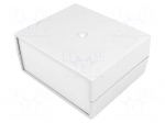 Enclosure: with panel | X: 120mm | Y: 100mm | Z: 56mm | ABS | grey