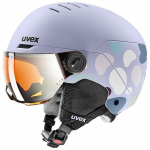 Uvex Skihelm rocket jr visor Lavender