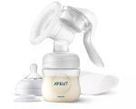 Accessories, strollers for children Philips  Philips Avent Lotus manuālais krūts piena sūknis ar pudelīti SCF430/10