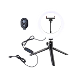 White Shark MOONLIGHT-2 RL-08 Ring LED Light 21cm, Black/White