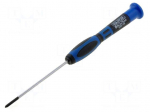 Screwdriver | precision | PH0 | Blade length: 75mm