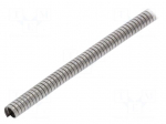 Protective tube | &Oslash;Braid : 16mm | stainless steel | L: 30m | &Oslash;int: 12mm
