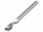 Drill bit | PCB | &Oslash;: 3.85mm | L: 38.2mm | 1/8" (3,175mm)