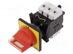 Main emergency switch-disconnector | Poles: 3 | on panel | 12A | IP65